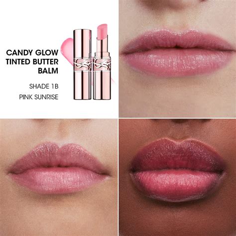 ysl tint in balm best seller color|candy glow tinted butter balm.